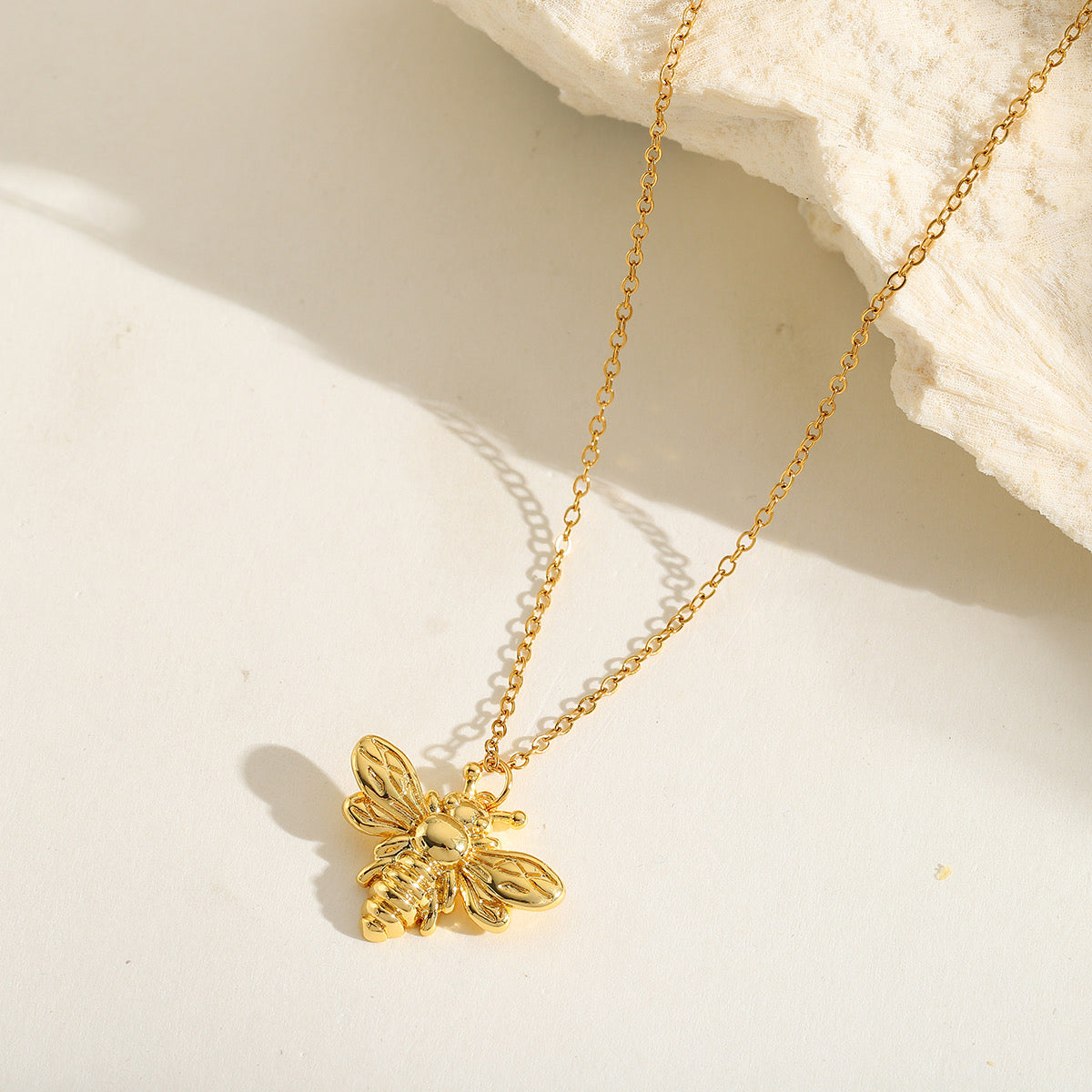 Bee Charm Necklace