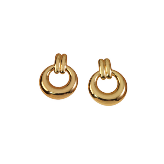 Knot Circle Earrings