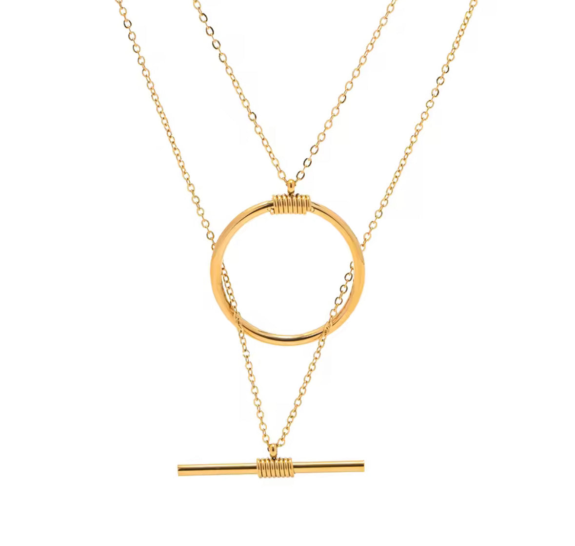 Golden Balance Necklace