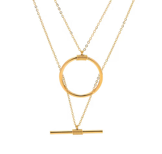 Golden Balance Necklace