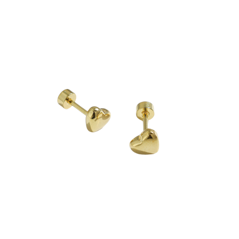 Heart Studs