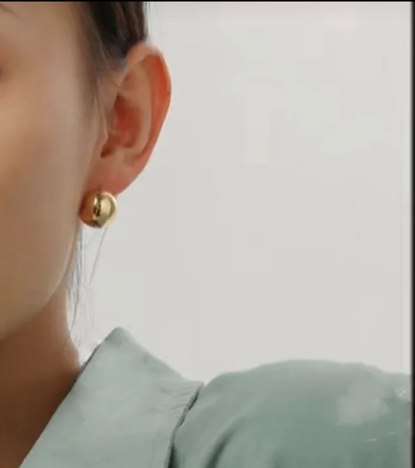 Sleek Sphere Earrings