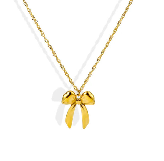 Bow Necklace