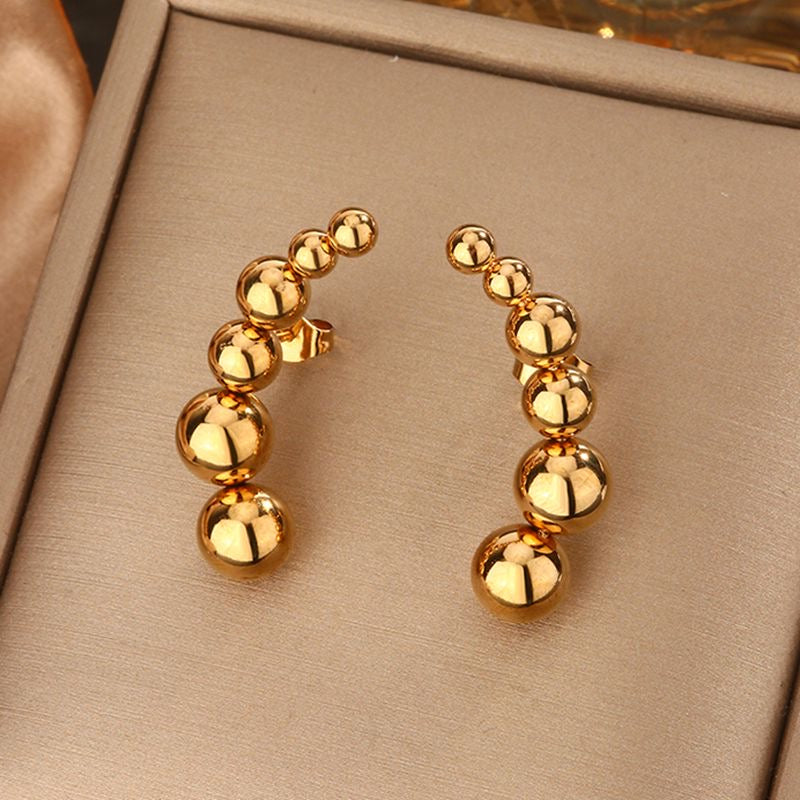 Cascading Bead Earrings
