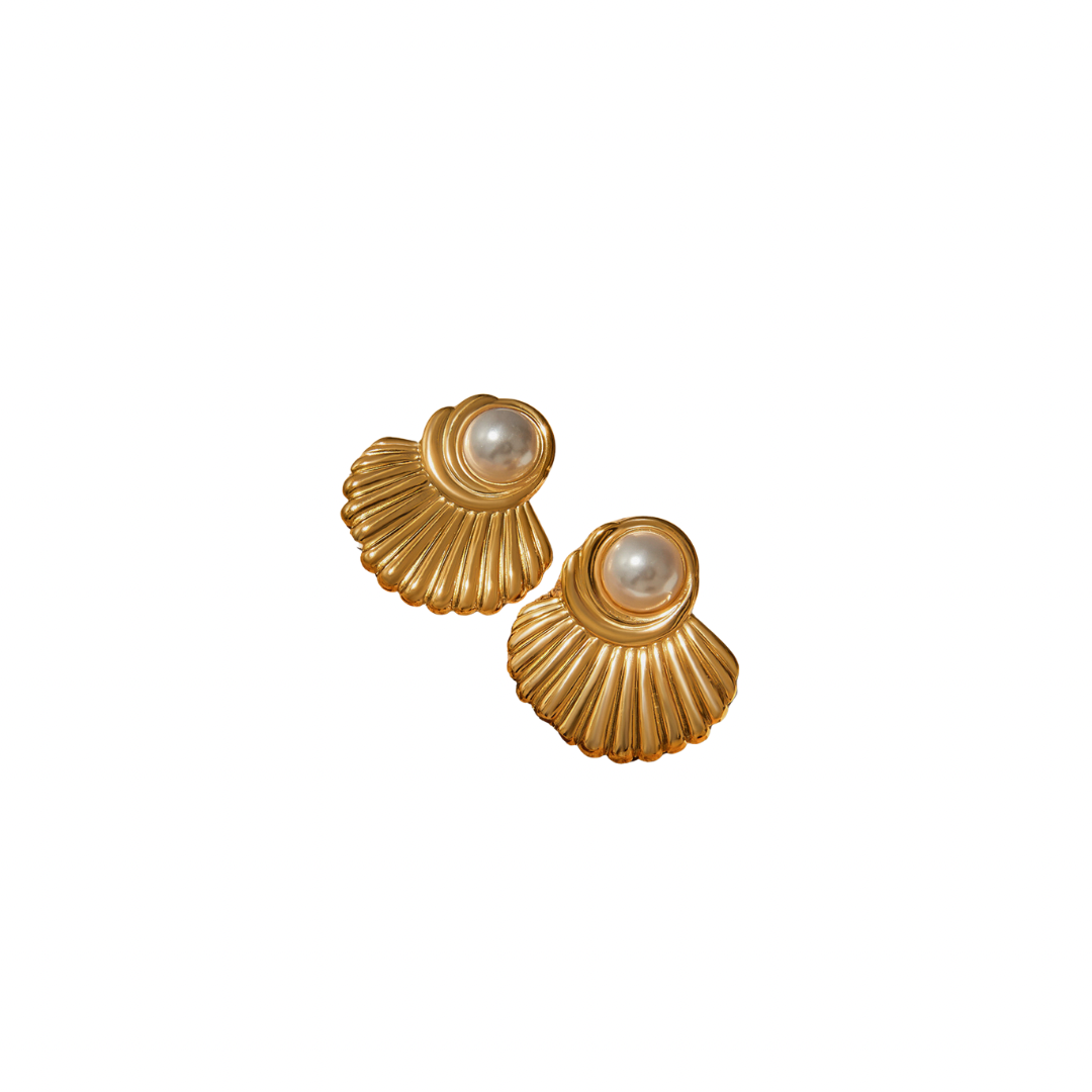 Shell Blossom Earrings