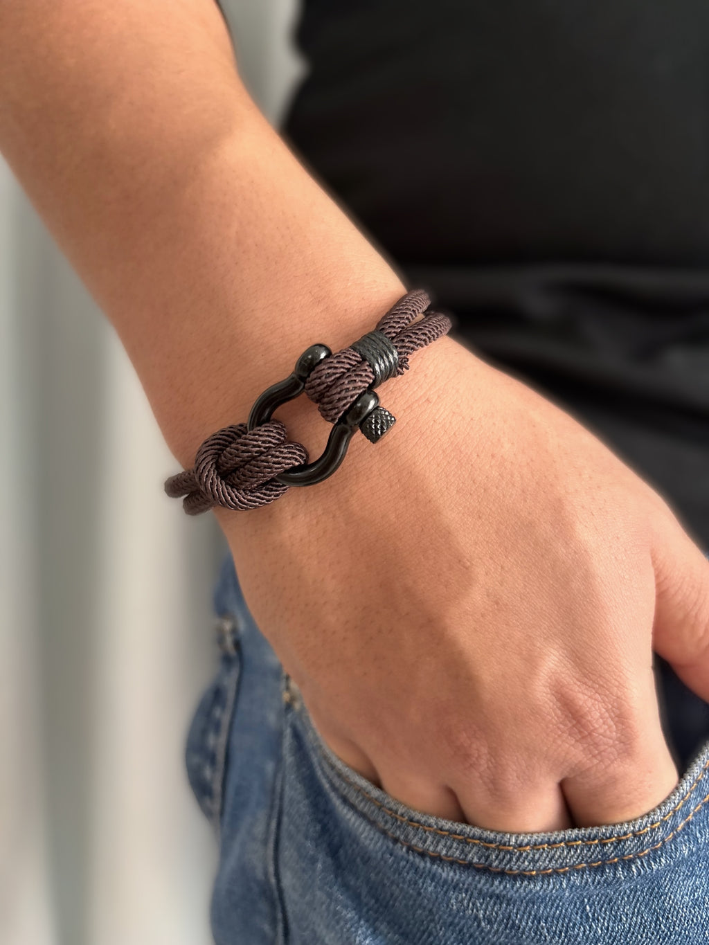 Shadow Knot Bracelet