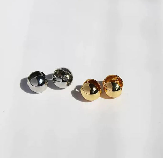 Sleek Sphere Earrings
