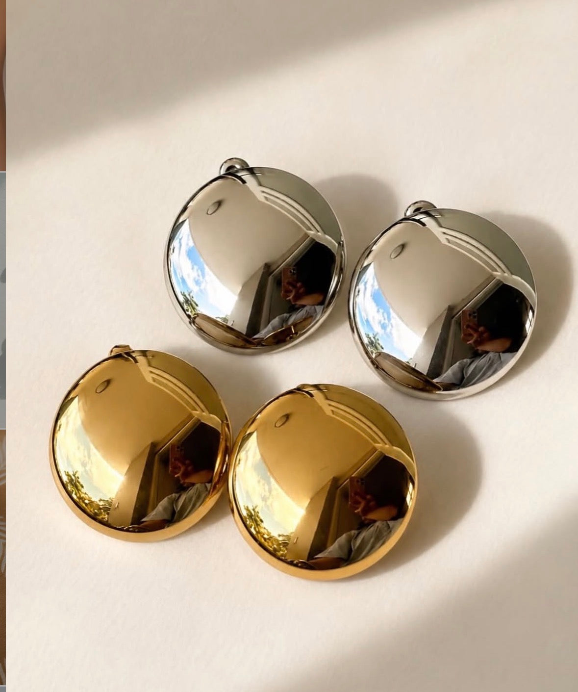 Luxe Dome Earrings