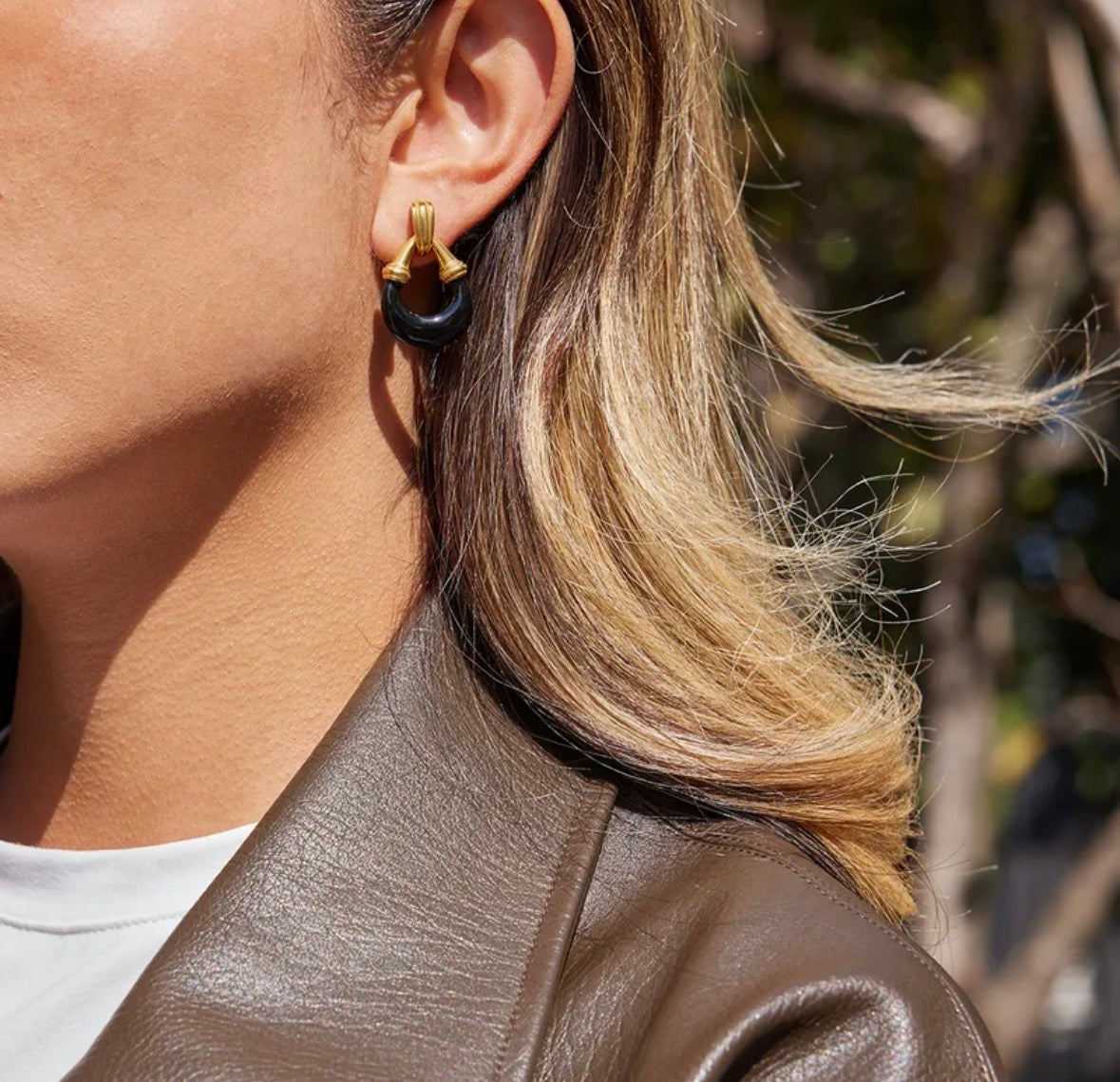 Havana Hoops Earrings