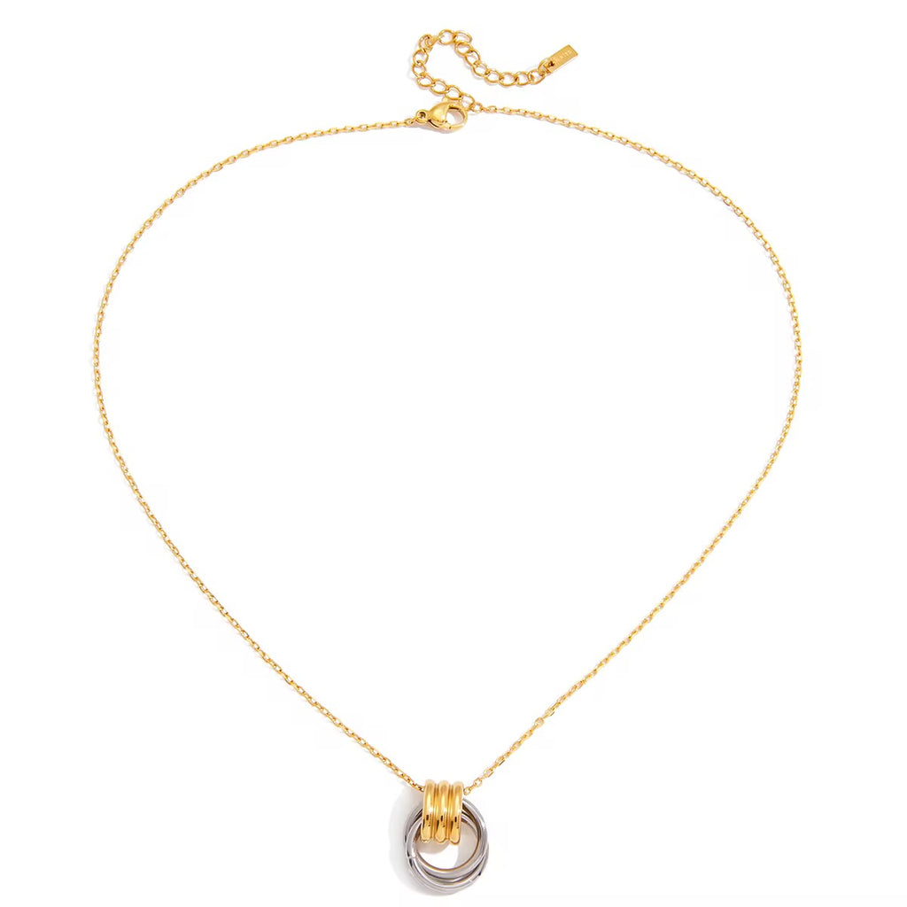 Dual Ring Necklace