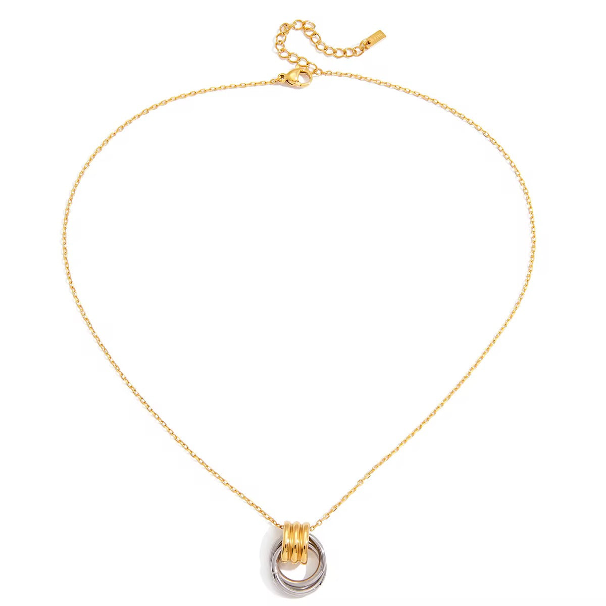 Dual Ring Necklace
