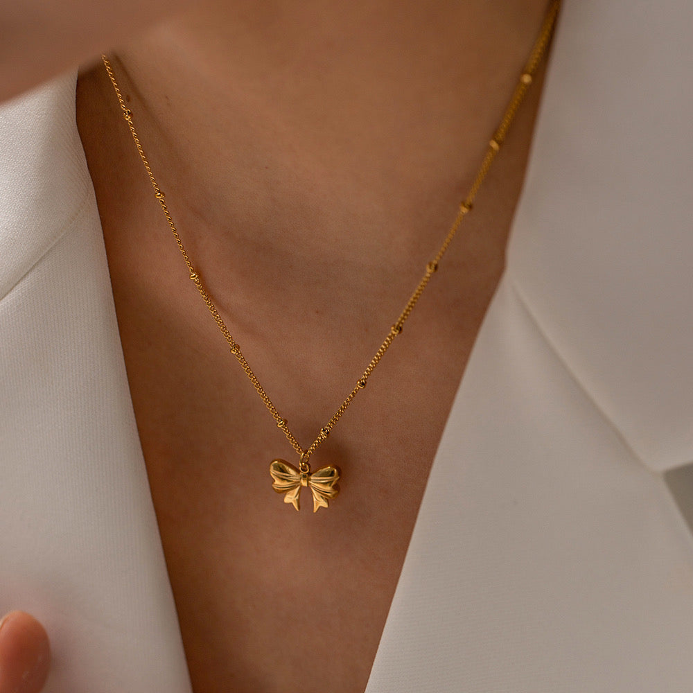 Cute Bow Necklace
