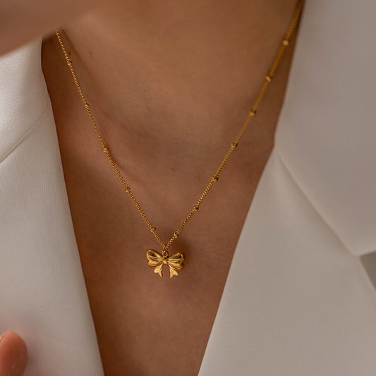 Cute Bow Necklace