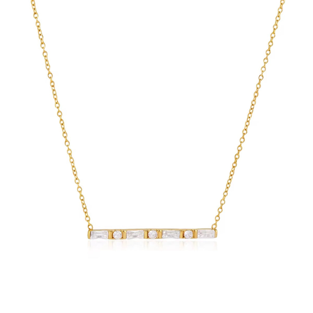 Sparkling Bar Necklace
