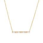 Sparkling Bar Necklace