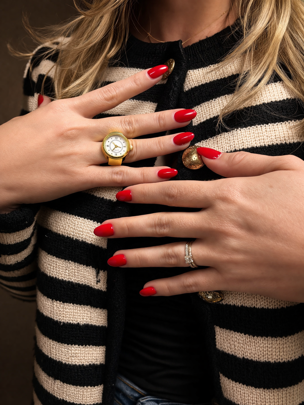 Timeless Glow Ring Watch