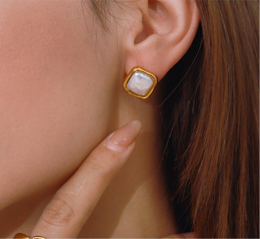 Mother Pearl Earrings
