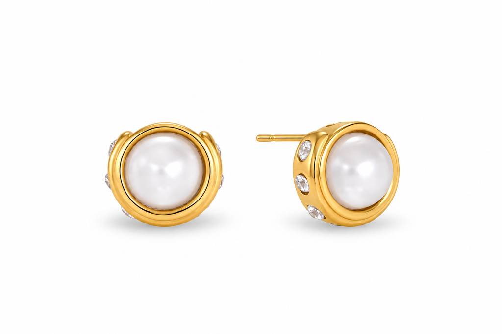 Elodie Pearls Earrings