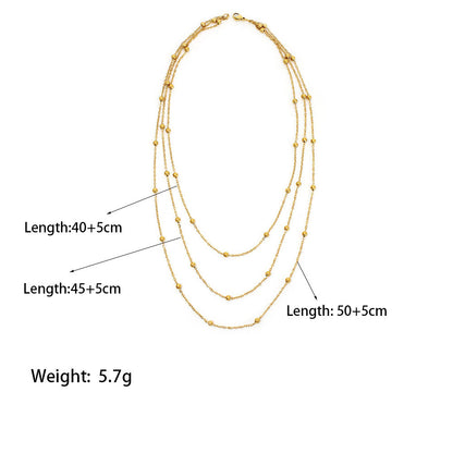 Glimmering Layers Necklace