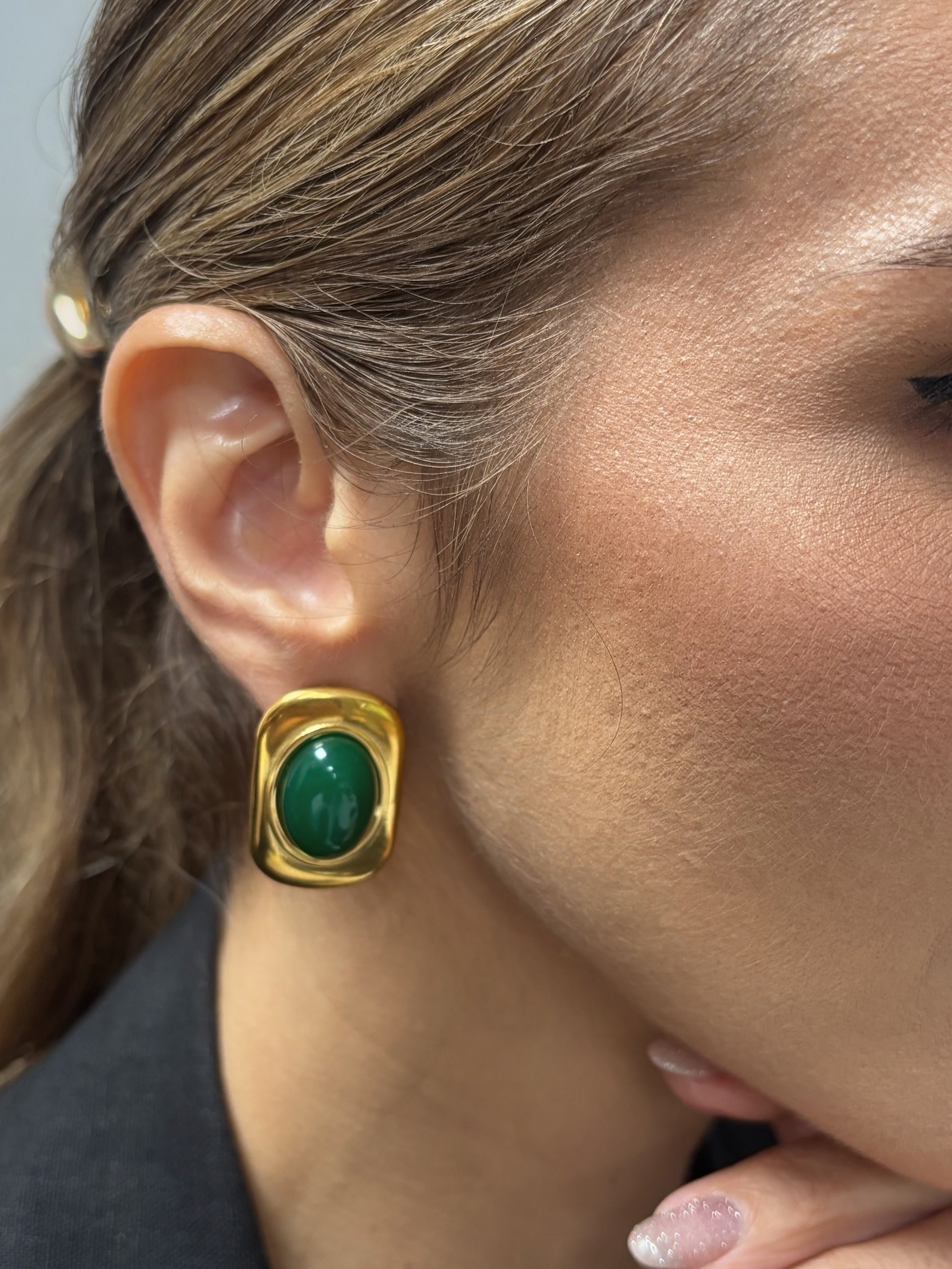 Emerald Luxe Earrings