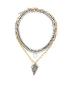 Bolt Layered Necklace