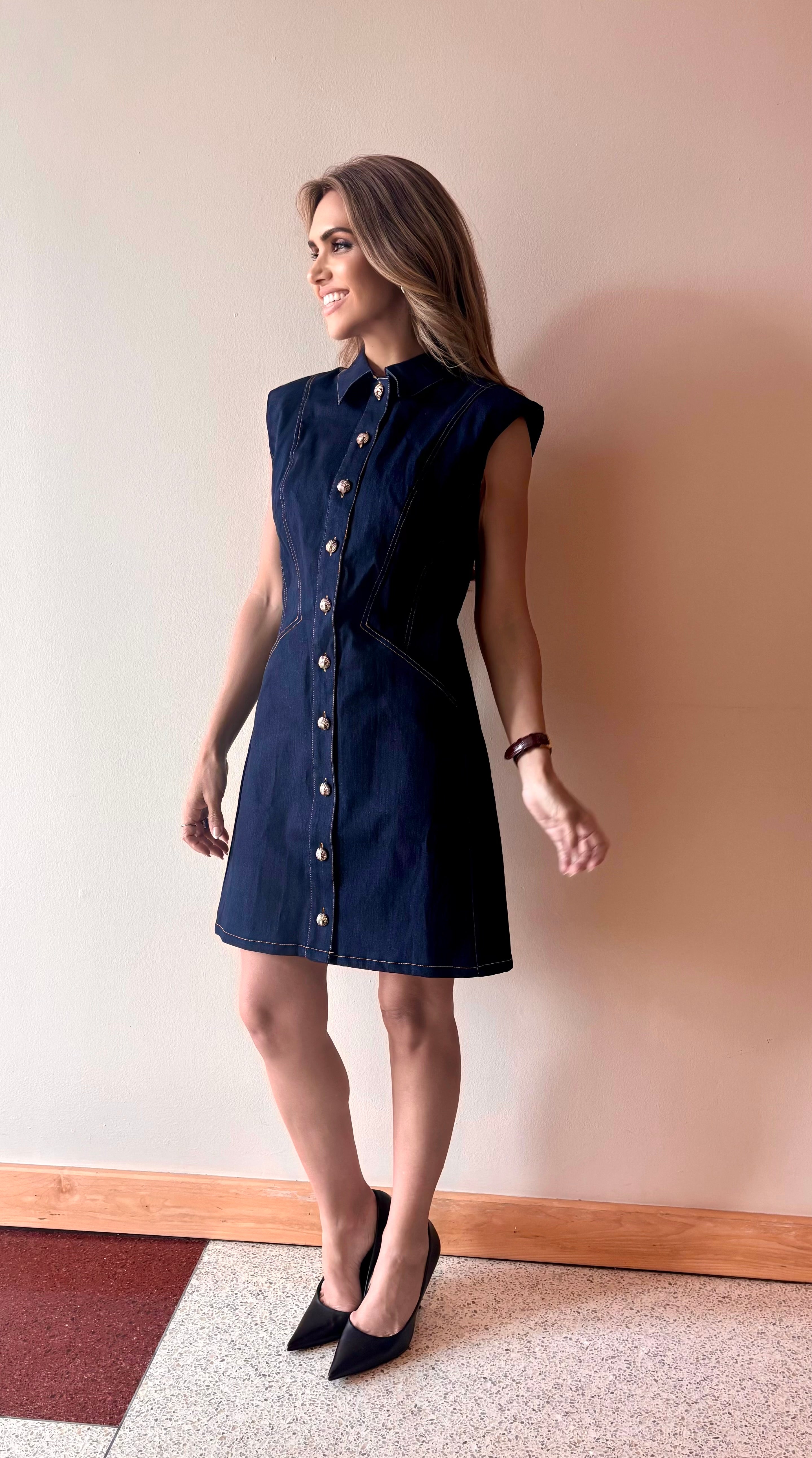 Classic Denim Muse Dress