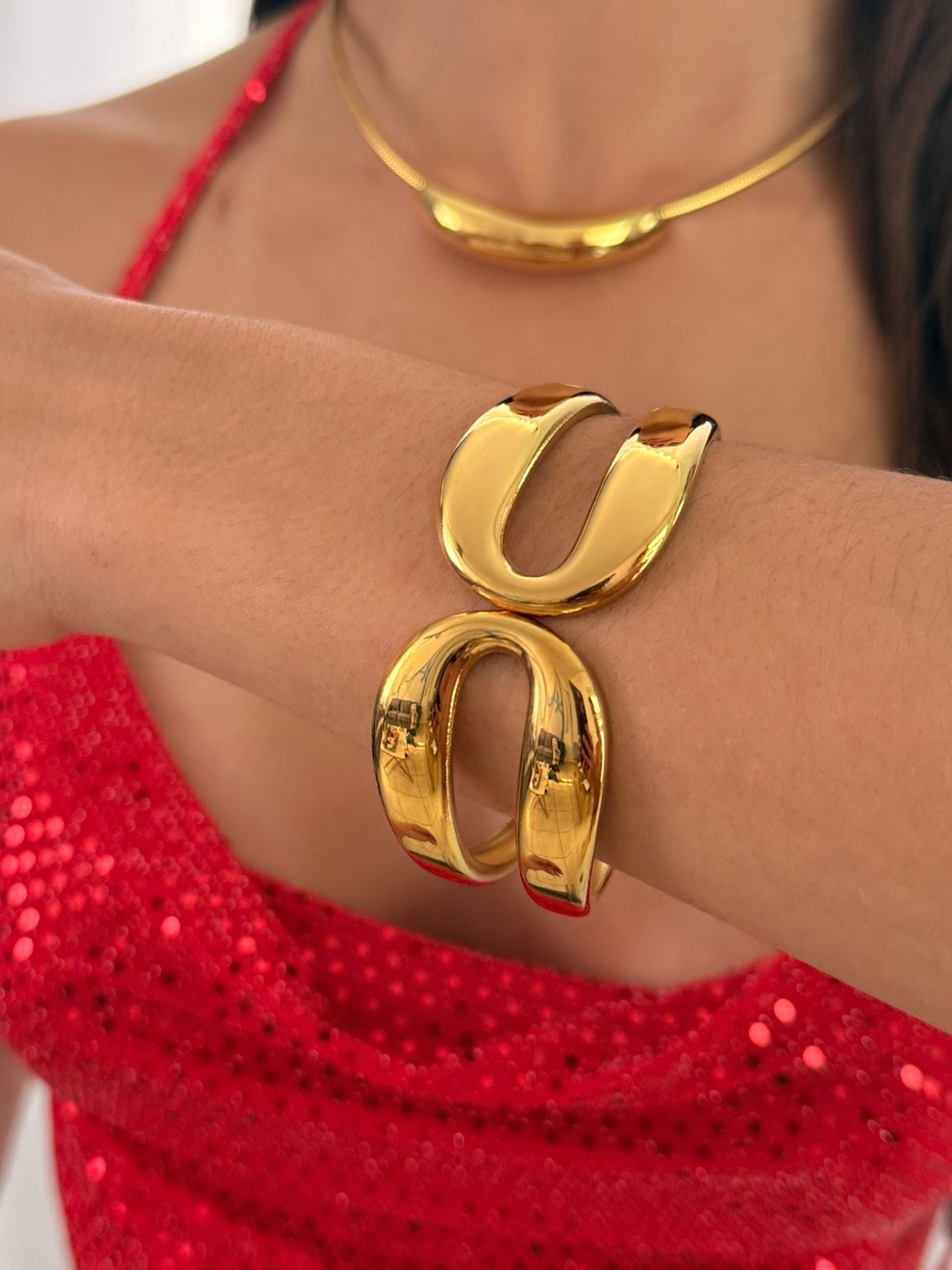 Infinity Cuff Bangle