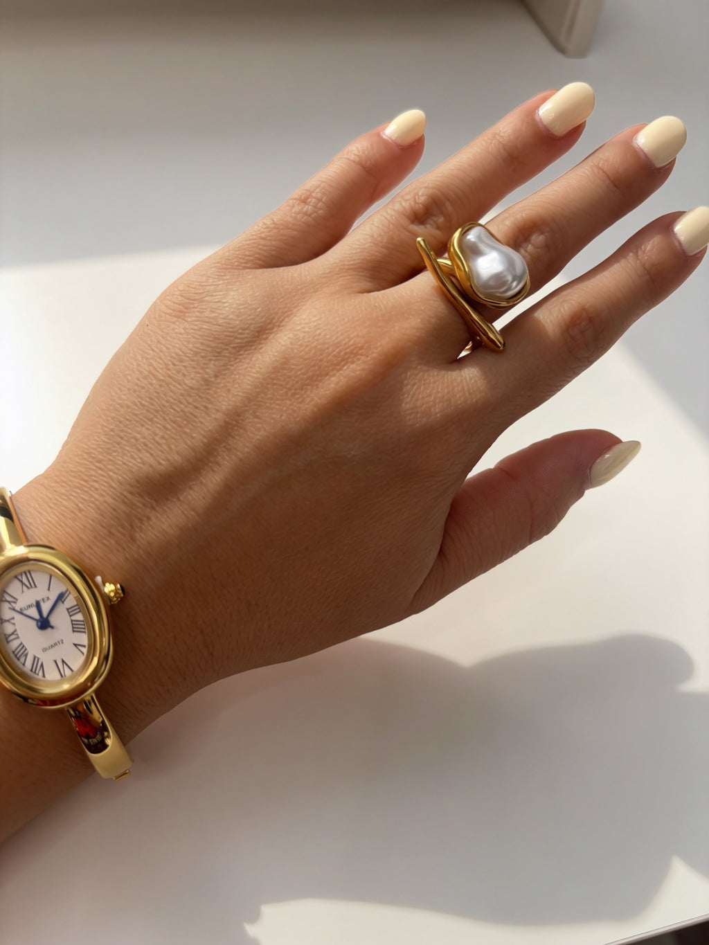 Celestia Pearl Ring