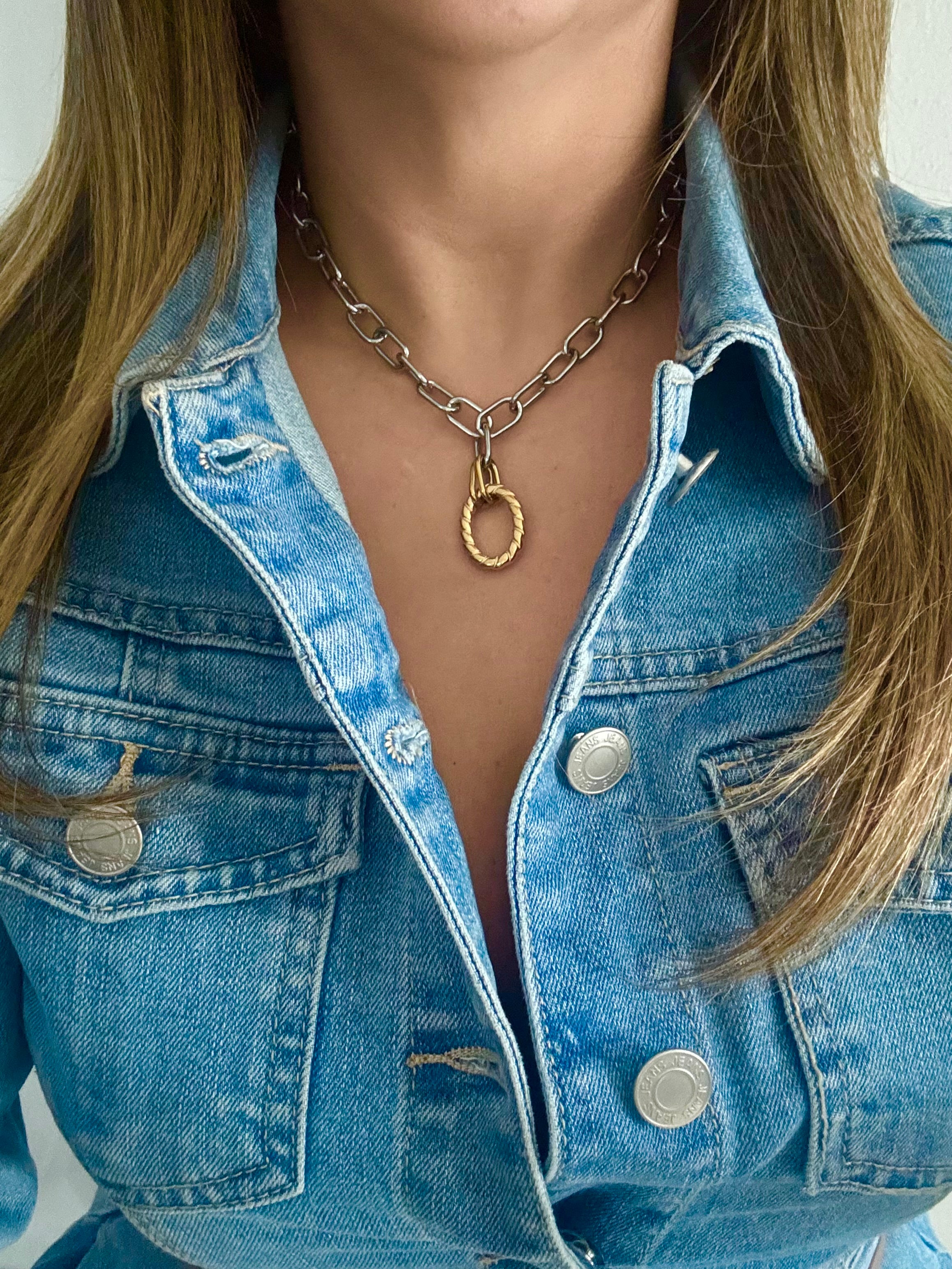 Twist Charm Chain