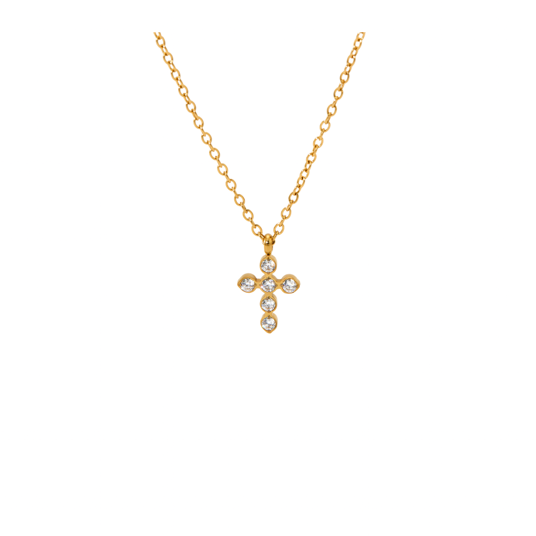 Graceful Cross Necklace