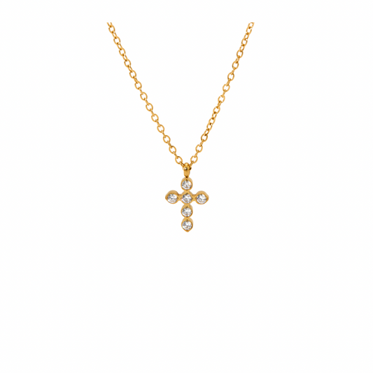 Graceful Cross Necklace