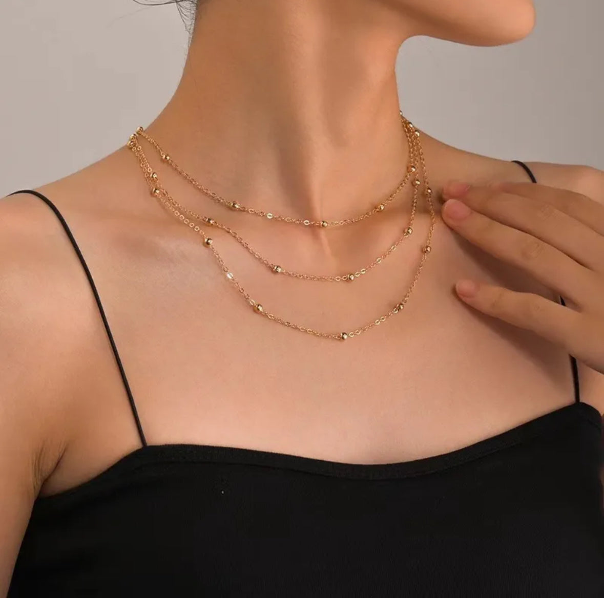 Glimmering Layers Necklace