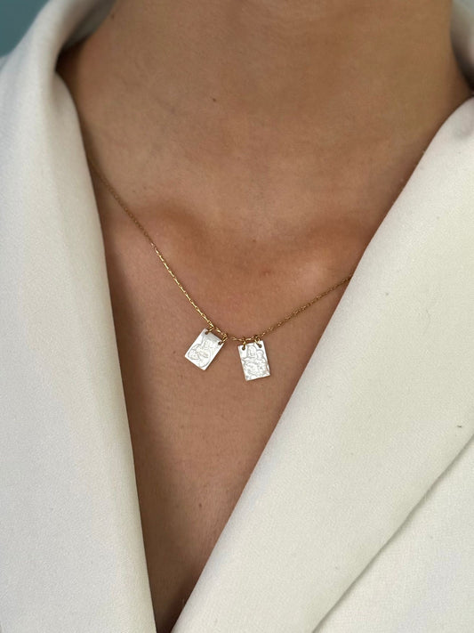 Mother Pearl Escapulary