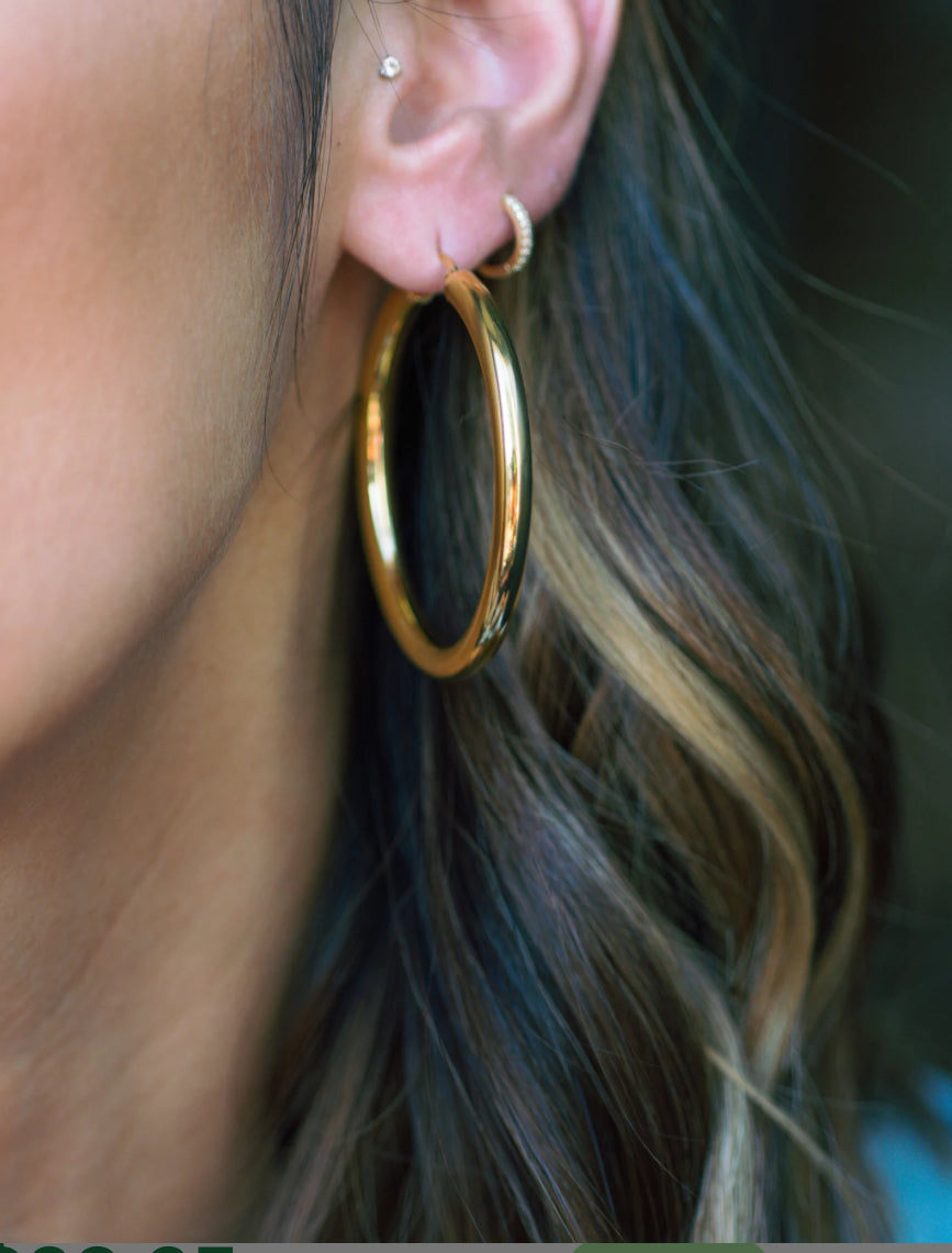 Classic Luxe Hoop