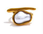 Celestia Pearl Ring