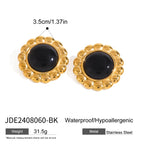 Noir Bloom Earrings