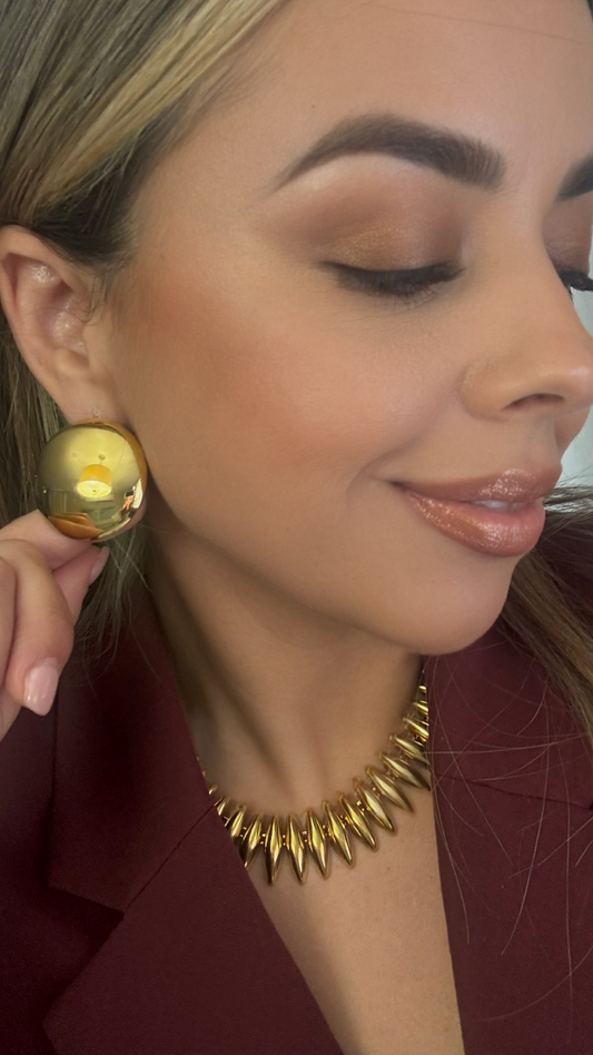Luxe Dome Earrings
