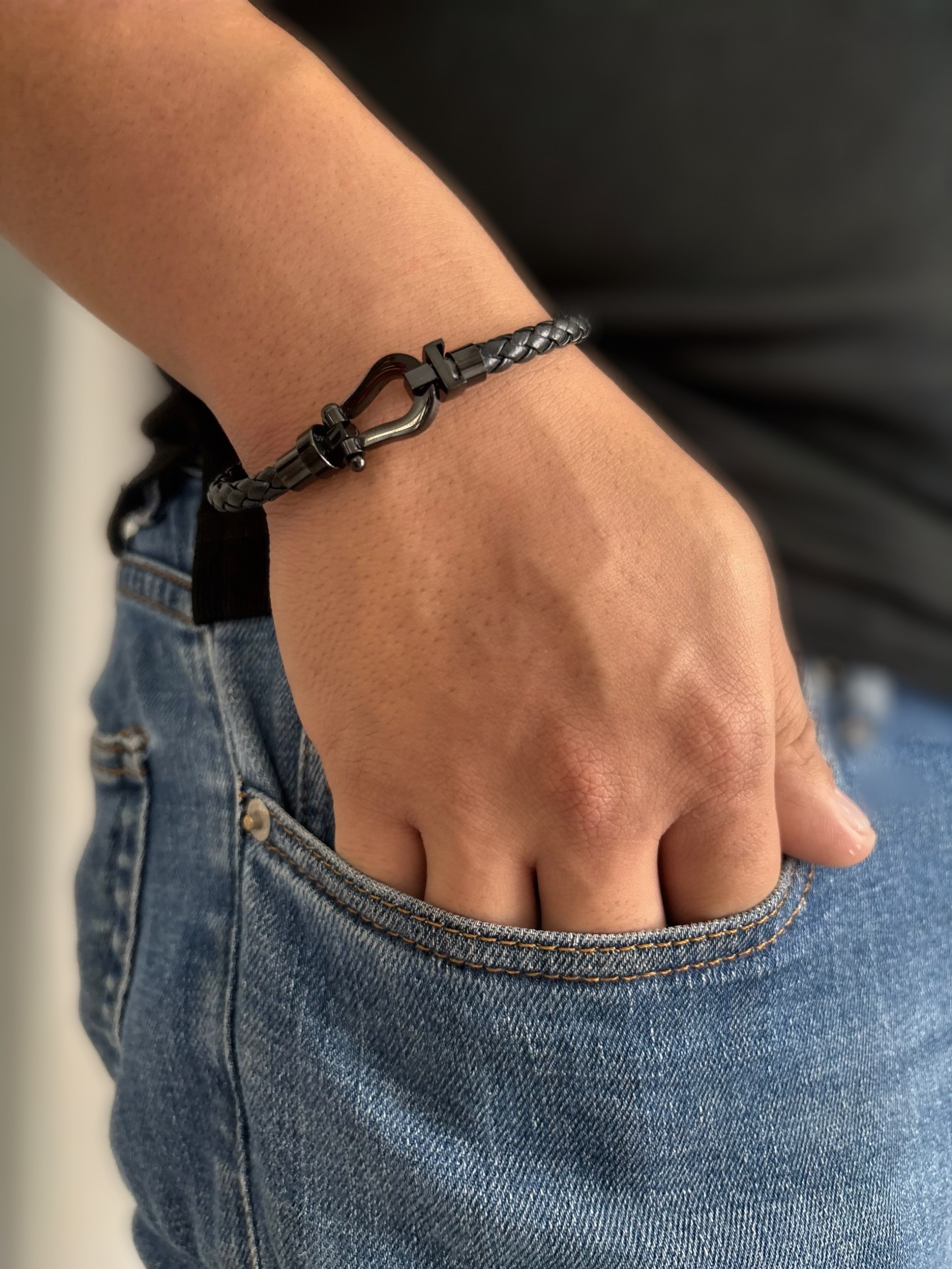 Midnight Anchor Bracelet