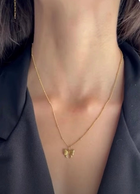 Cute Bow Necklace