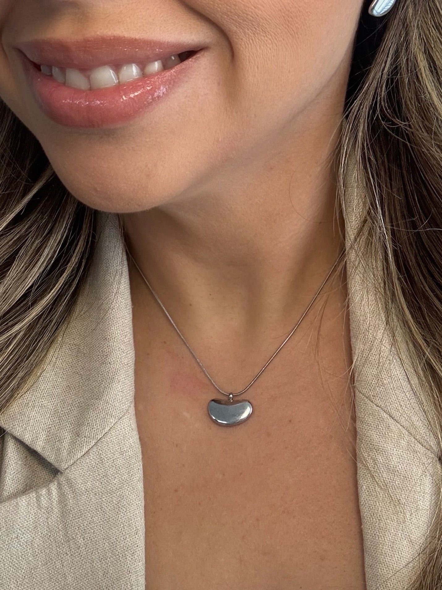 Pebble Charm Necklace