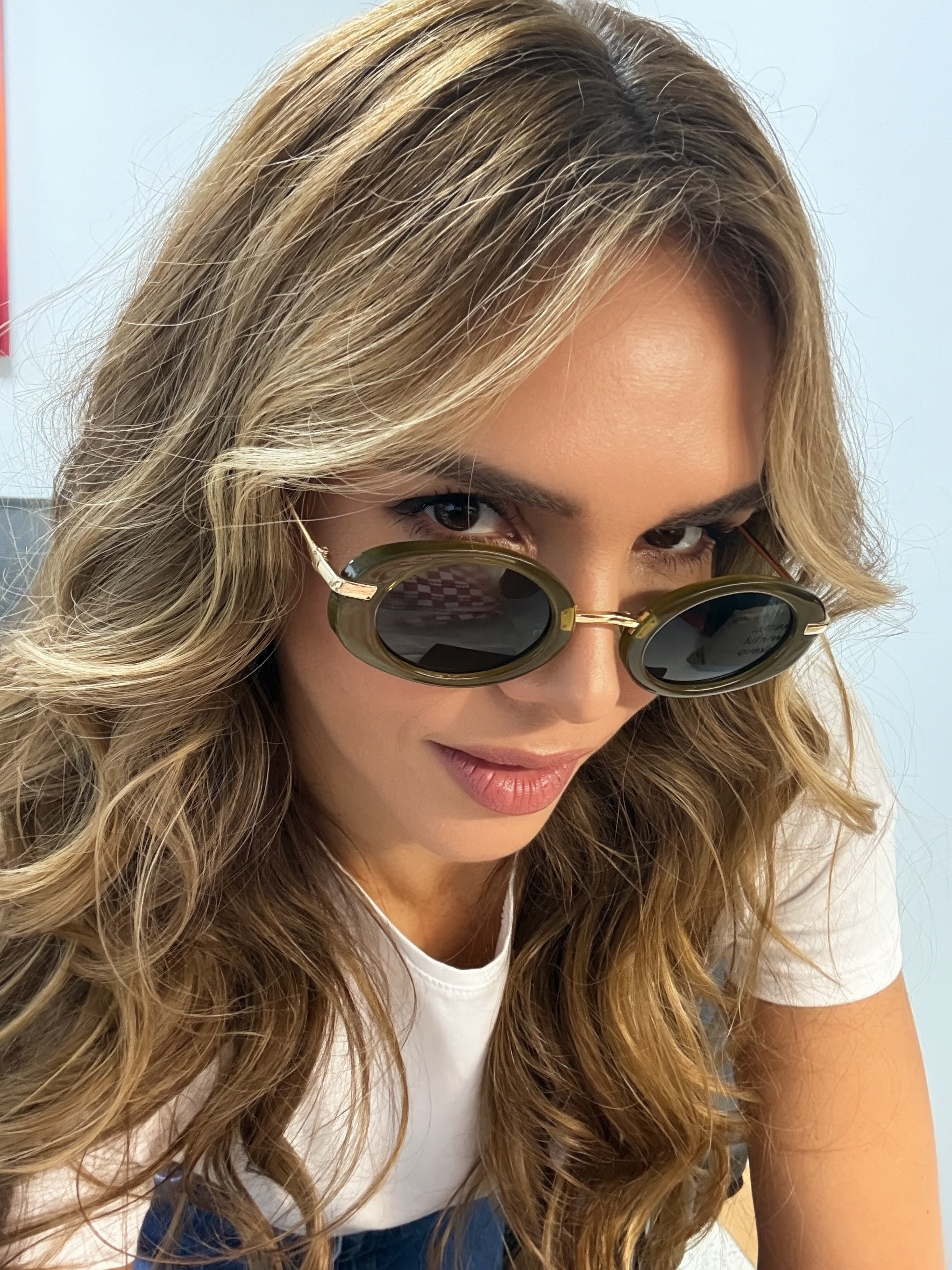 Retro Glow Sunglasses