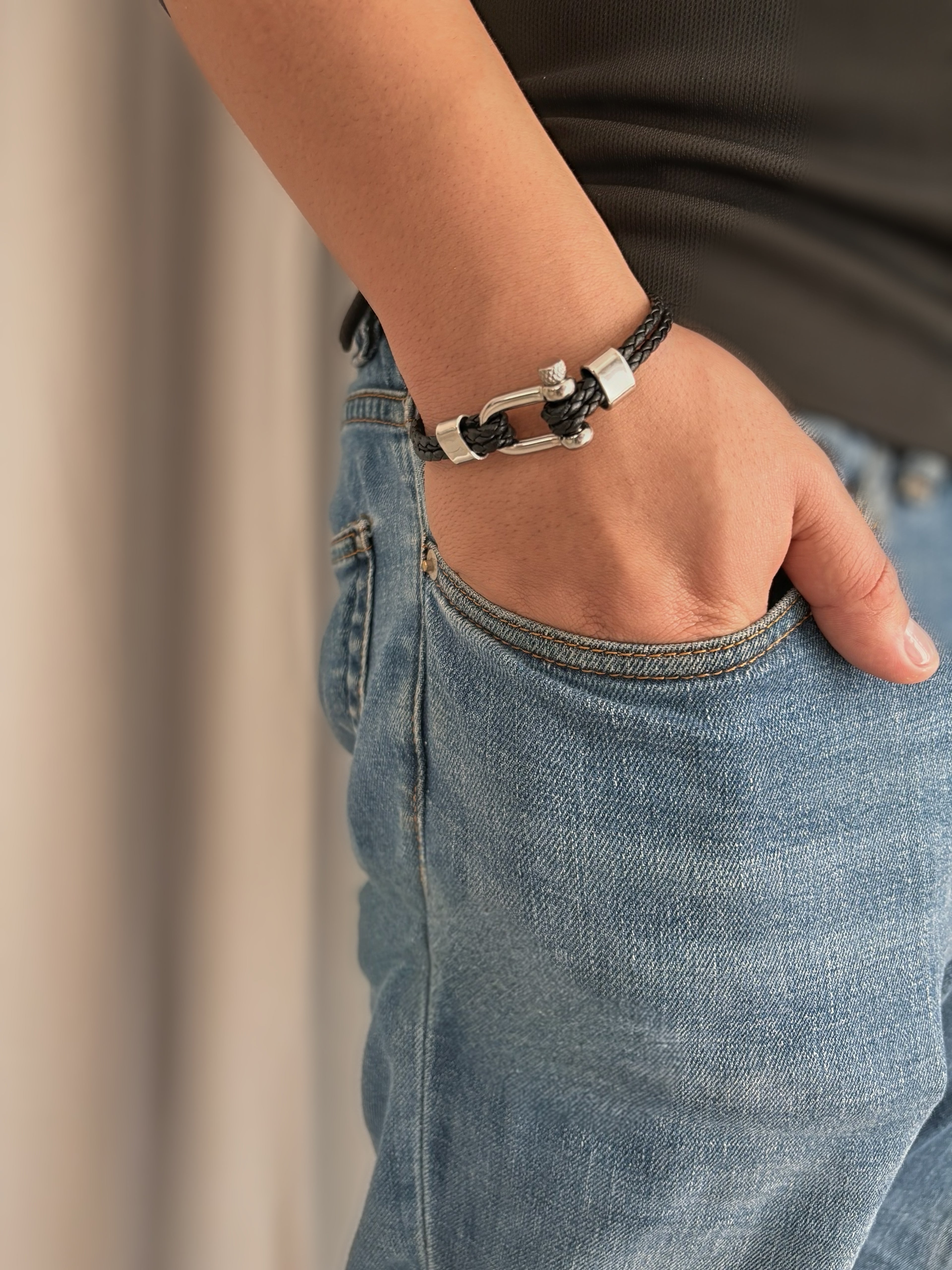 Iron Clasp Bracelet