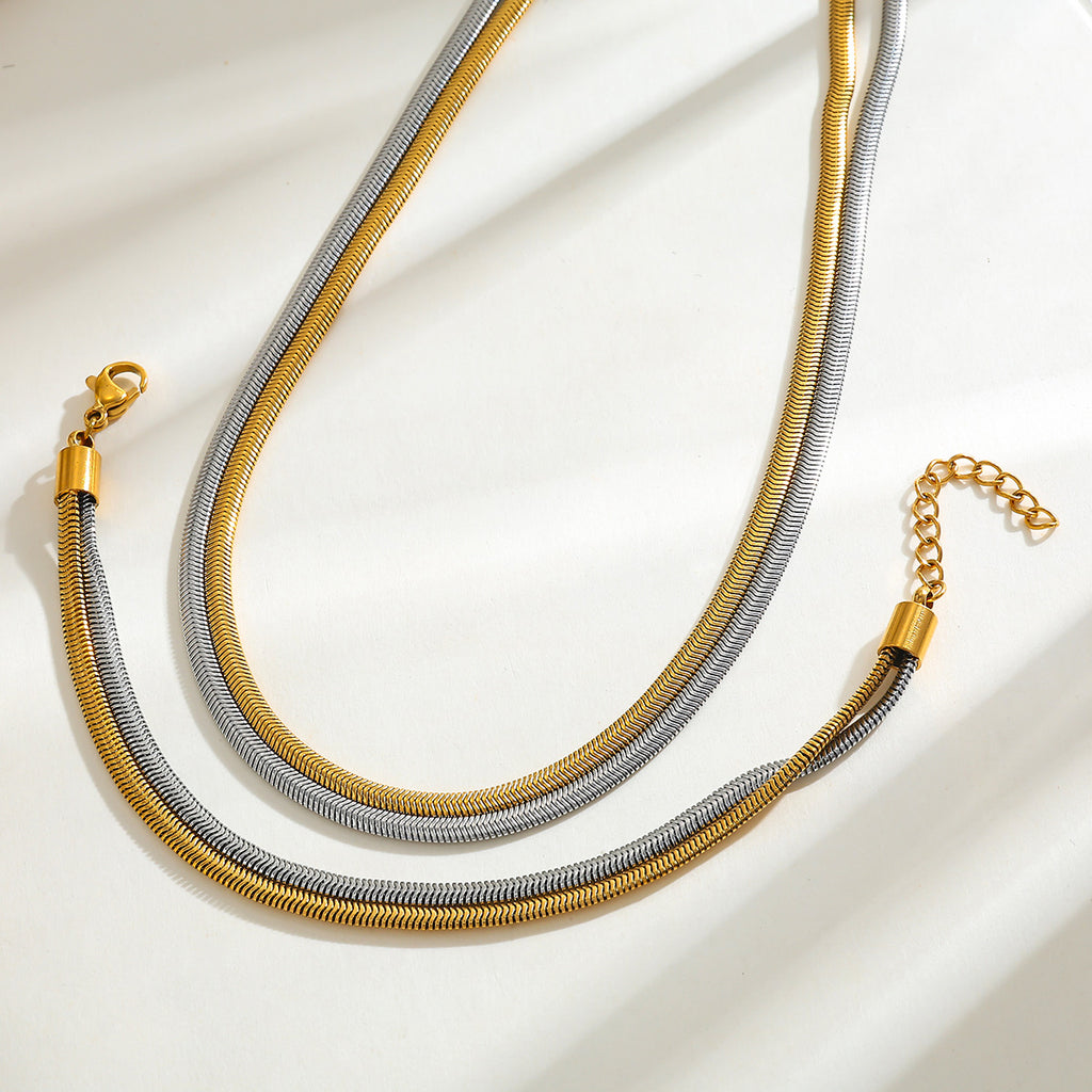 Unity Two-Tone Necklace