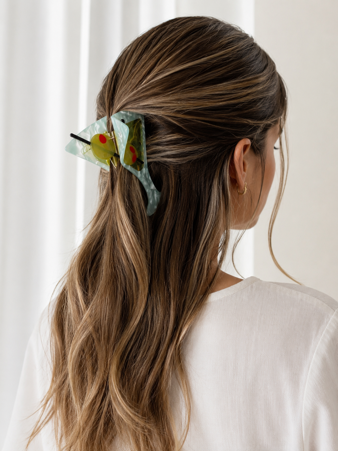 Olive Martini Hair Claw