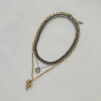 Bolt Layered Necklace