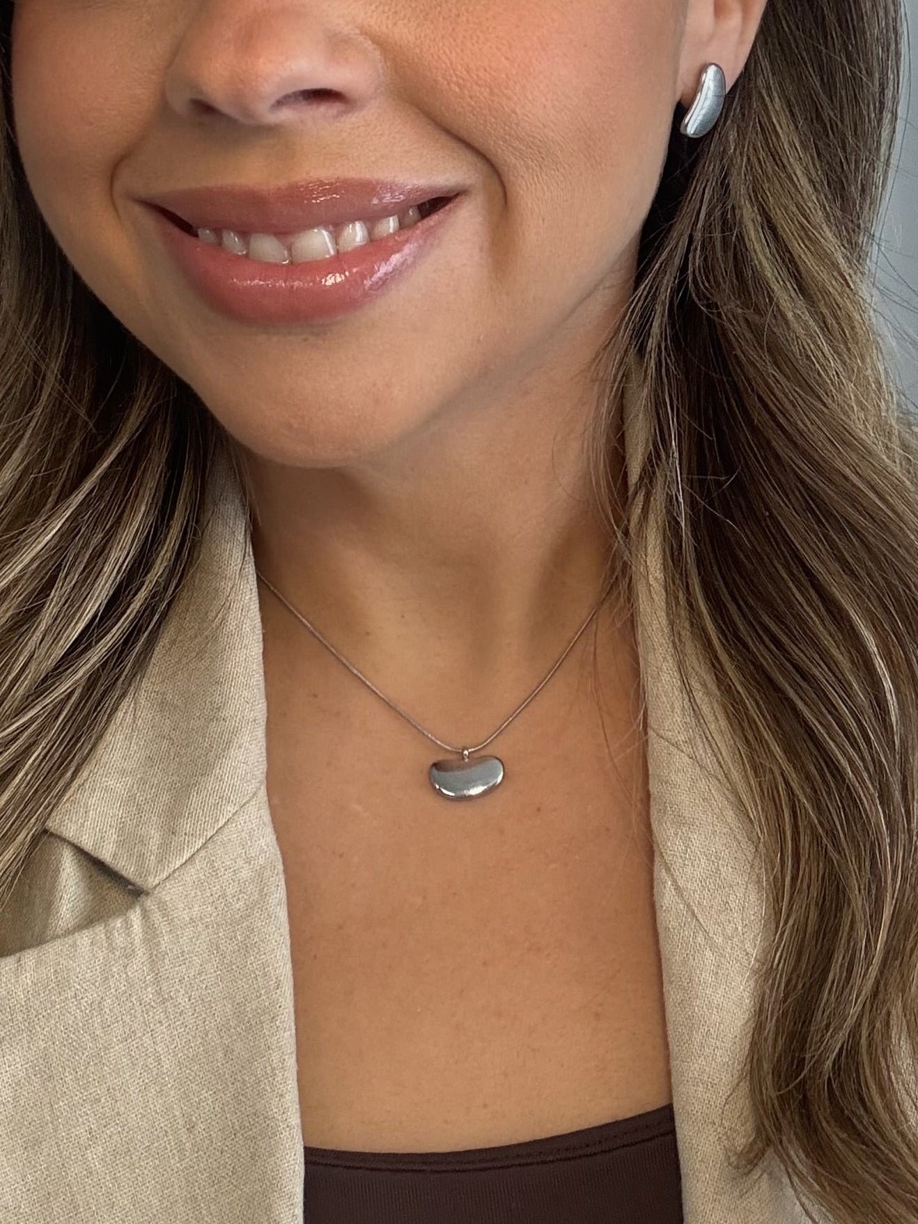 Pebble Charm Necklace