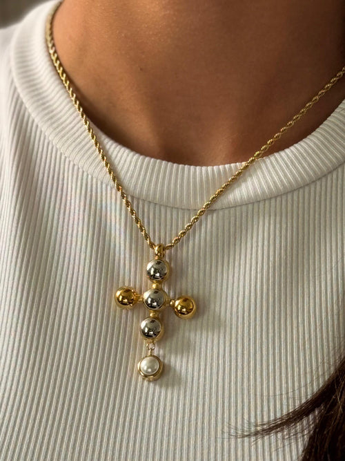 Cali Cross Necklace