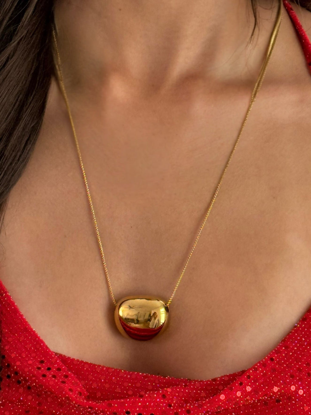 Sculpted Shine Necklace