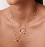 Golden Balance Necklace