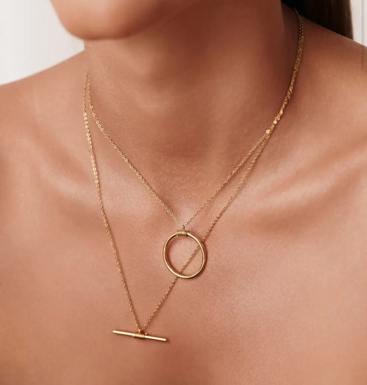 Golden Balance Necklace